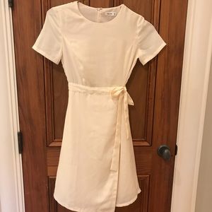 Side tie dress